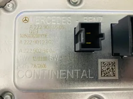 Mercedes-Benz S W222 Moduł sterujący statecznikiem LED A2229004505