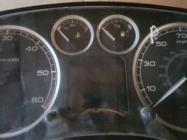 Peugeot 307 Compteur de vitesse tableau de bord 9646742780