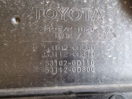 Toyota Yaris Grille calandre supérieure de pare-chocs avant 531020D060