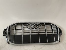 Audi Q7 4M Etupuskurin ylempi jäähdytinsäleikkö 4m0853651