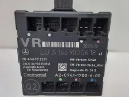 Mercedes-Benz B W246 W242 Oven keskuslukituksen ohjausyksikön moduuli A1669000618