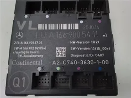 Mercedes-Benz CLA C117 X117 W117 Oven keskuslukituksen ohjausyksikön moduuli A1669005411