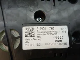 Audi Q2 - Tachimetro (quadro strumenti) 