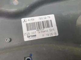 Mercedes-Benz A W169 Etuikkunan nostomekanismi ilman moottoria 