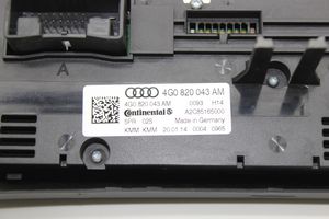 Audi A6 S6 C7 4G Ilmastoinnin ohjainlaite 4G0820043AM