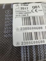 Mercedes-Benz E W238 Poduszka powietrzna Airbag drzwi przednich 2388600600