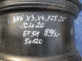 BMW X3 F25 R20 alloy rim 