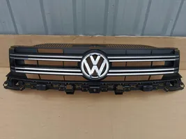 Volkswagen Tiguan Etupuskurin ylempi jäähdytinsäleikkö 5N0853653F