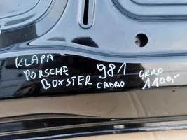Porsche Boxster 981 Tylna klapa bagażnika 981512421