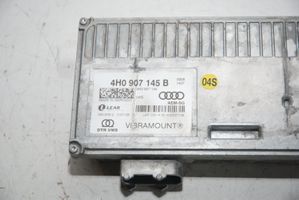 Audi A7 S7 4G Sterownik / Moduł zawieszenia pneumatycznego 4H0907145B