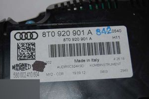 Audi A5 Compteur de vitesse tableau de bord 8T0920901A
