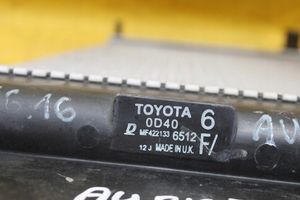 Toyota Avensis T220 Aušinimo skysčio radiatorius 42133-6512F