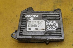 Opel Zafira B Komputer / Sterownik ECU silnika 55353843UT