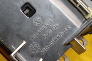 Volkswagen Phaeton Dysze / Kratki środkowego nawiewu deski rozdzielczej 3D1853578