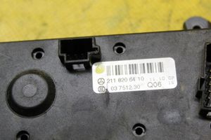 Mercedes-Benz E W211 Auxiliary heating control unit/module 2118206410