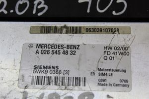 Mercedes-Benz CLK A208 C208 Autres unités de commande / modules A0265454832