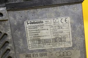 Audi A8 S8 D3 4E Unité de préchauffage auxiliaire Webasto 4E0910105A