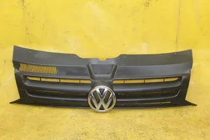 Volkswagen Transporter - Caravelle T5 Grille calandre supérieure de pare-chocs avant 7E0853653