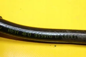 Audi A6 S6 C6 4F Windshield washer fluid hose 4F0955970D