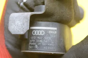 Audi Q7 4L Czujnik poziomowania świateł osi przedniej 4E0907503C