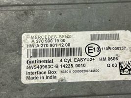 Mercedes-Benz B W246 W242 Calculateur moteur ECU A2709011200