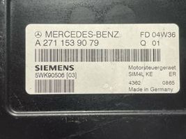 Mercedes-Benz C W203 Moottorin ohjainlaite/moduuli A2711539079