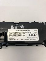 Audi A4 S4 B9 Panel klimatyzacji 8W0820043Q