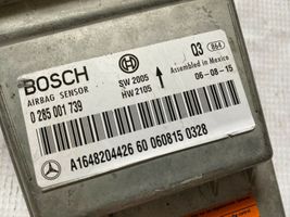 Mercedes-Benz ML W164 Turvatyynyn ohjainlaite/moduuli A1648204426