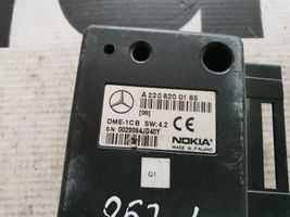 Mercedes-Benz SL R230 Puhelimen käyttöyksikkö/-moduuli A2208200185
