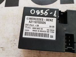 Mercedes-Benz GL X164 Moduł / Sterownik fotela A2118702026