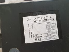 Mercedes-Benz S W220 Avaimettoman käytön ohjainlaite/moduuli A0315453132