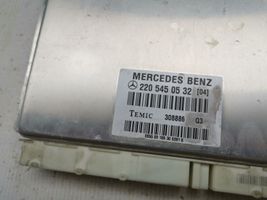 Mercedes-Benz S W220 Jousituksen ohjainlaite/moduuli A2205450532