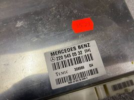 Mercedes-Benz S W220 Jousituksen ohjainlaite/moduuli 2205450532