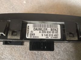 Mercedes-Benz C W203 Ilmastoinnin ohjainlaite a2098300085