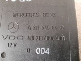 Mercedes-Benz E W211 Centralina sospensioni pneumatiche (posteriore) 2115450432