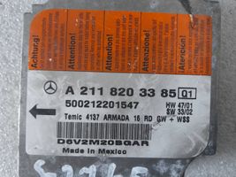 Mercedes-Benz E W211 Module de contrôle airbag A2118203385