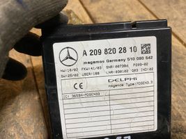 Mercedes-Benz CLK A209 C209 Modulo di controllo sedile a2098202810