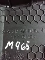 Mercedes-Benz E W212 Tapa de caja de fusibles A2125400382