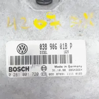 Volkswagen PASSAT Calculateur moteur ECU 038906018P