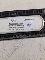 Audi A6 S6 C7 4G Takaoven kynnyksen suojalista 4G0947423G