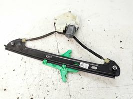 Volkswagen Golf VII Rear door window regulator with motor 5G4839462C