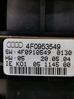 Audi A6 S6 C6 4F Commodo, commande essuie-glace/phare 4F0953549