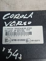 Toyota Corolla E120 E130 Moduł / Sterownik immobilizera 897800F020