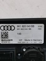 Audi A4 S4 B8 8K Ilmastoinnin ohjainlaite 8K1820043BB
