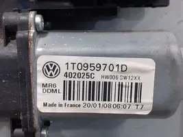Volkswagen Caddy Передний комплект электрического механизма для подъема окна 1T0959701D