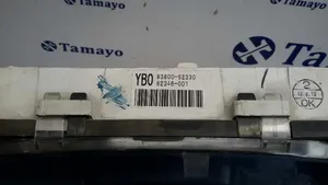 Toyota Yaris Compteur de vitesse tableau de bord 8380052330