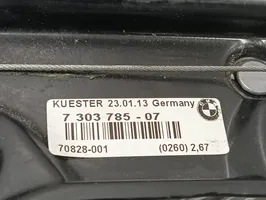 BMW 6 F12 F13 Elektryczny podnośnik szyby drzwi przednich 7303785