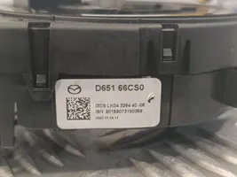 Mazda 6 Turvatyynyn liukurenkaan sytytin (SRS-rengas) D65166CS0