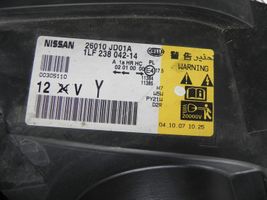 Nissan Qashqai+2 Lampa przednia 26010JD01A