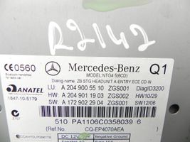 Mercedes-Benz C AMG W204 Unità principale autoradio/CD/DVD/GPS A2049005510